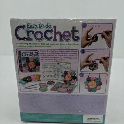 Easy-to-Do Crochet, Learn3 Yarn Work Projects - New
