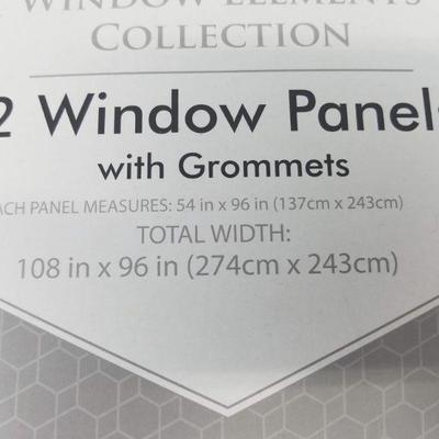 CHI Window Elements Collection 2 Window Panels with Grommets