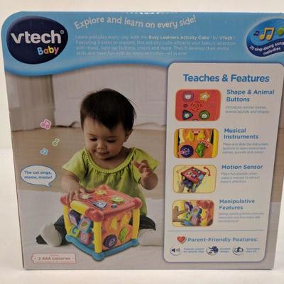 Vtech, Busy Learners Activity Cube, 6+ Months - New