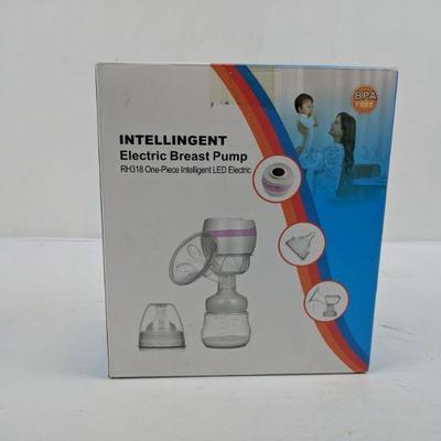 Intelligent Electric Breast Pump, One-Piece Intelligent LED Electric, BPA Free