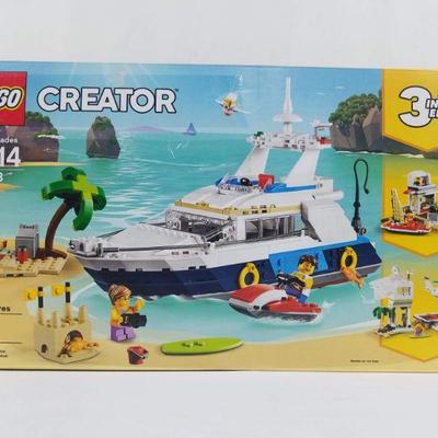 Lego Creator Cruising Adventures #31083, 597 pieces for ages 9-14. Sealed - New