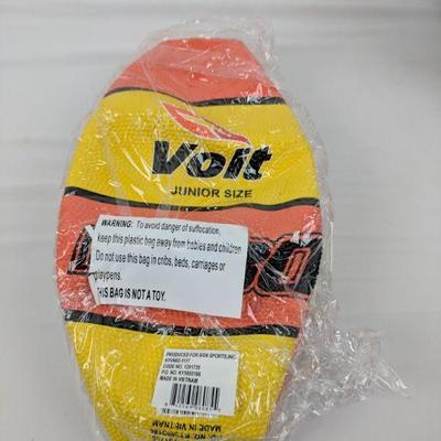 2 Sports Balls, Size 4 Wilson Soccer Ball & Volt Jr Size Basketball - New