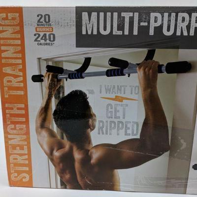 Multi-Purpose Workout Bar, For Full Body Training - New