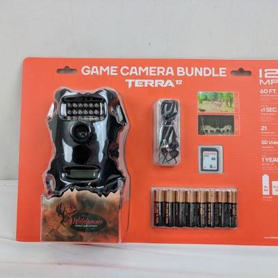 Game/Trail Camera Bundle, Terra 12, 12 MP, 60ft Illumination Range - New