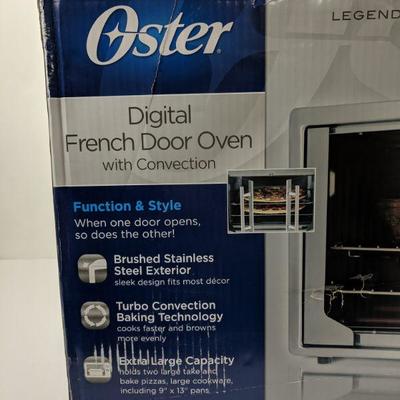 Oster Digital French Door Oven with Convection, $191 @ Walmart, Open Box - New