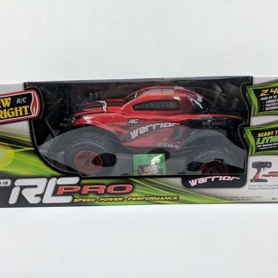 Red RC Pro Warrior, 1:16, Speed/Power/Performance - New