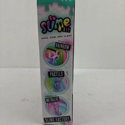 So Slime DIY, Slime Factory, 10 Slime Powder Packs - New