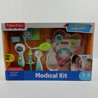Fisher-Price Medical Kits, Ages 3-6 Preschool - New