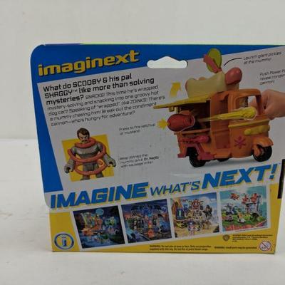 Imaginext Shaggy & Hot Dog Cart, Scooby-Doo! - New