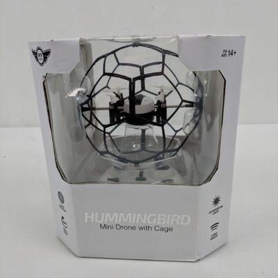 Hummingbird Mini Drone with Cage - New