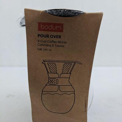 Pour Over 8 Cup Coffee Maker, 34fl. oz, Bodum - New