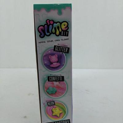 So Slime DIY, Slime Factory, 10 Slime Powder Packs - New