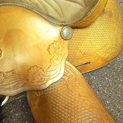 Lot 10: Ozark of Texas 13" Saddle King Western Saddle 