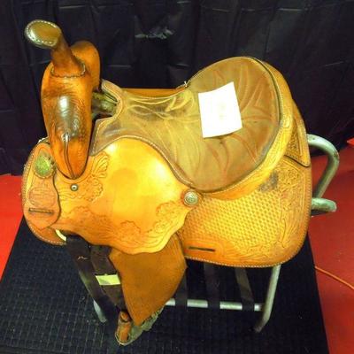 Lot 10: Ozark of Texas 13" Saddle King Western Saddle 