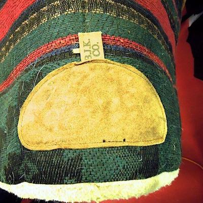 Lot 18: B.J.K. Co. Navaho Striped Saddle Pad #2