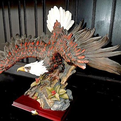 Lot 35: MONTEFIORI Collection 24" Wingspan Bald Eagle 