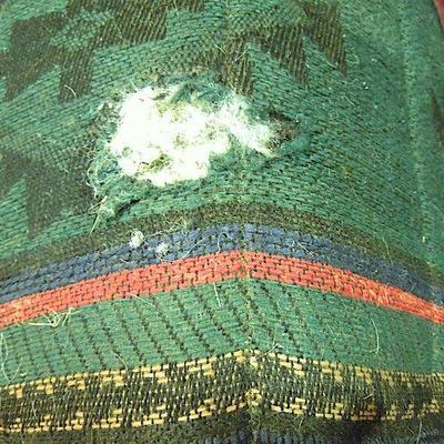 Lot 18: B.J.K. Co. Navaho Striped Saddle Pad #2