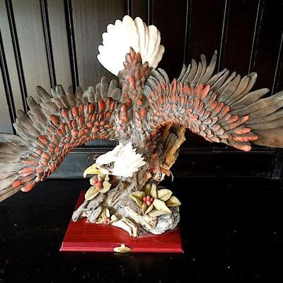 Lot 35: MONTEFIORI Collection 24" Wingspan Bald Eagle 