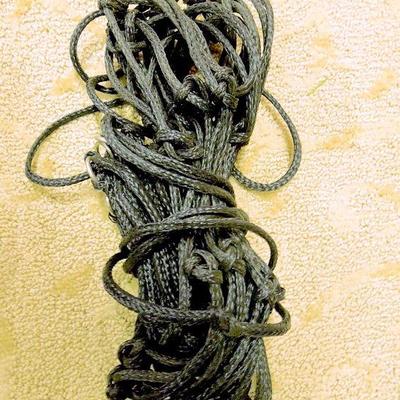 Lot 22: Five Nylon Rope Slow Feed Hay Horse Fodder Drawstring Bags
