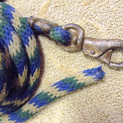 Lot 23: Four Lead Ropes for Horse or Mule