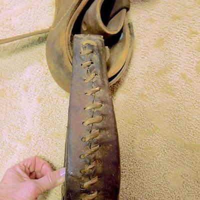 Lot 12:  14.5" Western Trail  Pleasure Tooled Saddle Suede and Leather