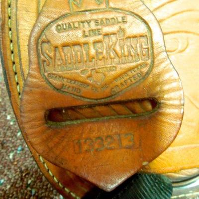Lot 10: Ozark of Texas 13" Saddle King Western Saddle 