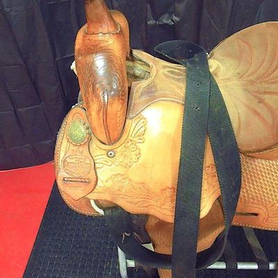 Lot 10: Ozark of Texas 13" Saddle King Western Saddle 