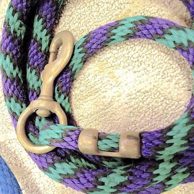 Lot 23: Four Lead Ropes for Horse or Mule