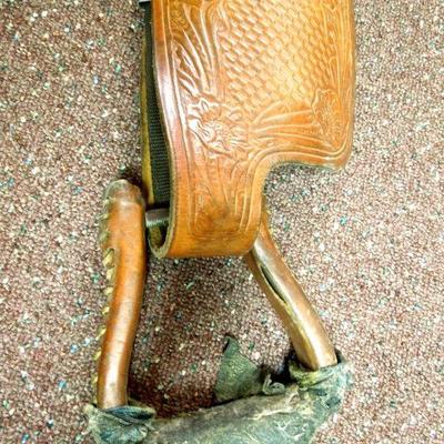 Lot 10: Ozark of Texas 13" Saddle King Western Saddle 