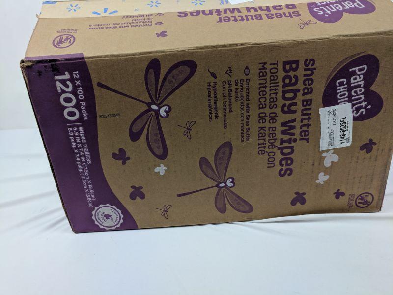 parents choice wipes shea butter