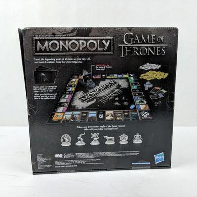 Game, Game of Thrones Monopoly - New