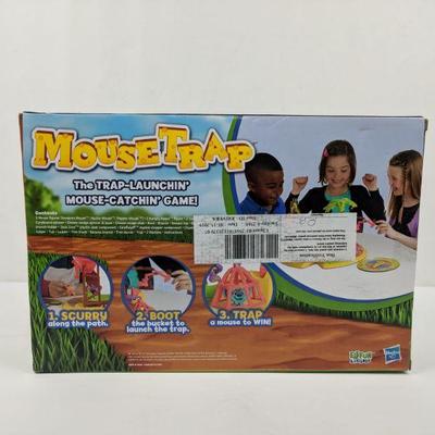Game, Mouse Trap, Ages 4+, 2-3 Players - New