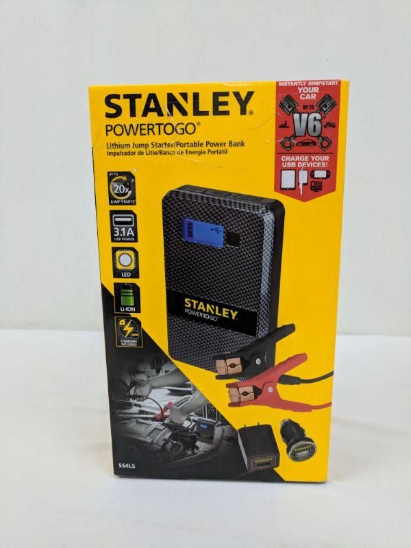 Powertogo, Stanley, Lithium Jump Starter/Portable Power Bank New