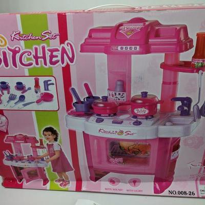 Kitchen Set, Open Box, Set Partially Up, Complete - New