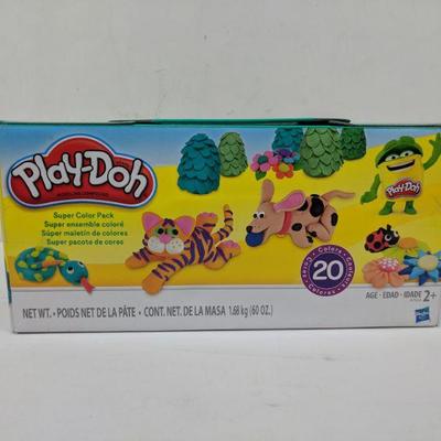 Play-Doh 20 Colors, Super Color Pack - New