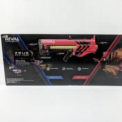 Nerf Rival Precision Battling, Team Red, Zeus MXV-1200, Box Open - New
