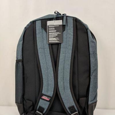 Genuine Dickies Varsity Backpack, Grey/Black, 17.5