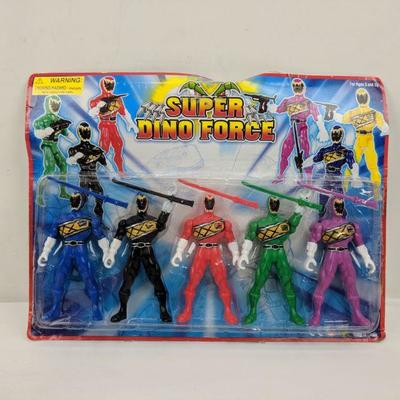 Super Dino Force Action Figures, Pkg Damage - New