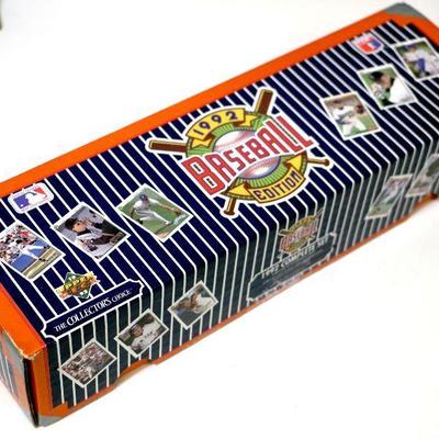 1992 Upper Deck Baseball Cards Factory Complete Set Sealed Box 800 Cards - D-026