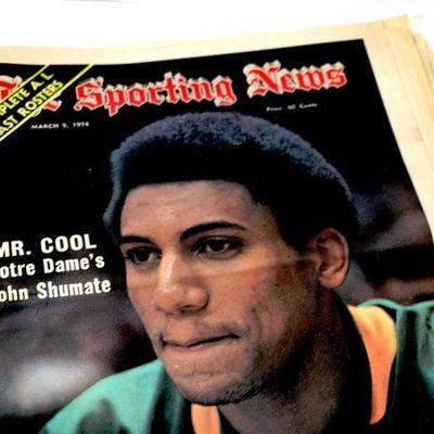 1971-74 The Sporting News Vintage Sport Newspaper Lot of 18 - L-013