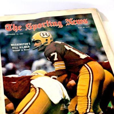 1971-74 The Sporting News Vintage Sport Newspaper Lot of 18 - L-013