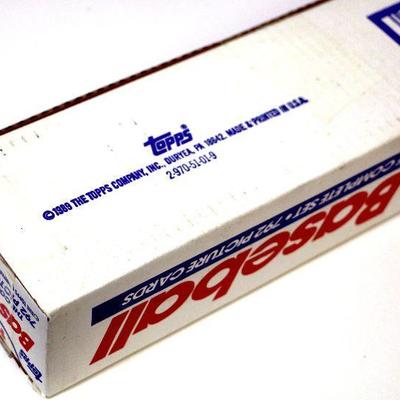 1989 Topps Baseball Cards MLB Factory Complete Set Sealed Box 792 Cards - D-023