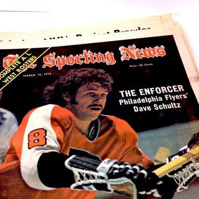 1971-74 The Sporting News Vintage Sport Newspaper Lot of 18 - L-013