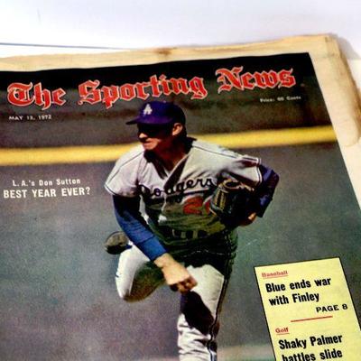 1971-74 The Sporting News Vintage Sport Newspaper Lot of 18 - L-013