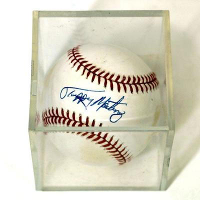 Tippy Martinez Autographed Baseball Orioles - Original Hand Signed - L-008