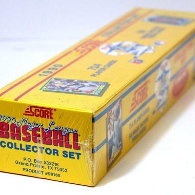 1990 SCORE Baseball Cards Factory Complete Set Sealed Box 714 Cards - D-034