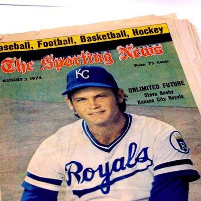 1971-74 The Sporting News Vintage Sport Newspaper Lot of 18 - L-013
