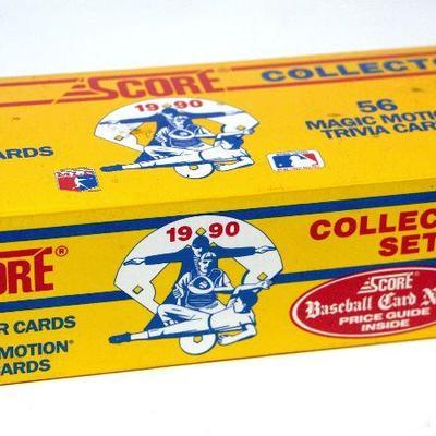 1990 SCORE Baseball Cards Factory Complete Set Sealed Box 704 Cards - D-032