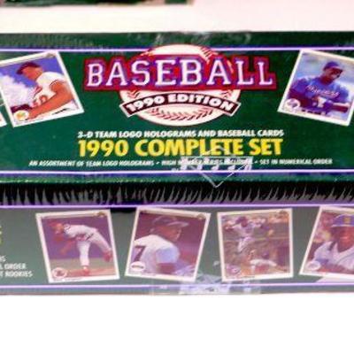1990 Upper Deck Baseball Cards Factory Set Sealed Box w/Logo Holograms - D-003