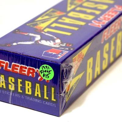 1991 FLEER Baseball Cards Factory Complete Set Sealed Box 720 Cards - D-031